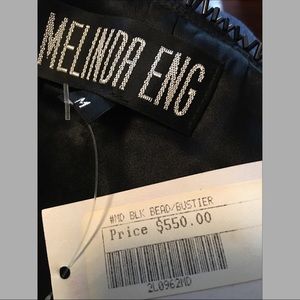 Melinda Eng Tops - $550 Melinda Eng Cashmere Beaded Bustier Corset M Melinda Eng Tops - $550 Melinda Eng Cashmere Beaded Bustier Corset M